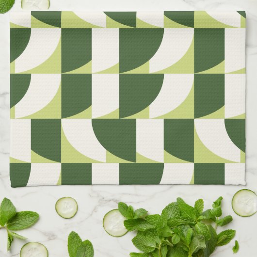 Abstrakte Kunstkunst Geschirrtuch (Gefaltet)