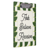 Abstrakte Kunstkunst Klemmbrett (Rechts)