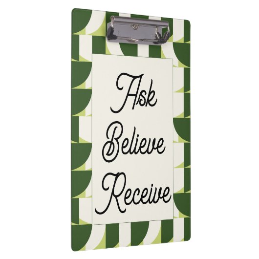 Abstrakte Kunstkunst Klemmbrett (Rechts)