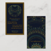 Abstrakte Kunstkunst Visitenkarte (Vorne/Hinten)