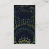 Abstrakte Kunstkunst Visitenkarte (Rückseite)