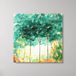 Abstrakte Kunstlandschaft Grosse originelle Kunstd Leinwanddruck