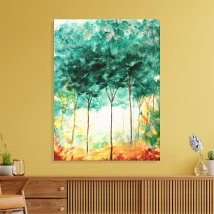 Abstrakte Kunstlandschaft Grosse originelle Kunstd Leinwanddruck