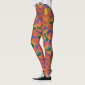 Abstrakte Künstler Leggings (Links)