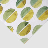 Abstrakte künstlerische Formen Wasserfarbe Seidenpapier (Detail)