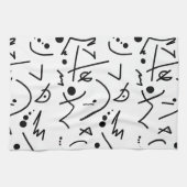 Abstrakte Kunstmalerei Geschirrtuch (Horizontal)