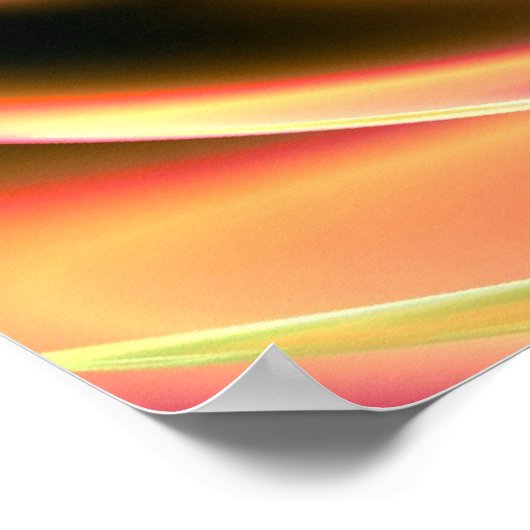 Abstrakte Kunstmalerei - Plakatwerbung Poster (Ecke)