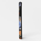Abstrakte Kunstmalerei Retro-Farben 19 Case-Mate iPhone Hülle (Hinten/Links)
