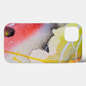 Abstrakte Kunstmalerei Wasserfarbe Case-Mate iPhone Hülle (Rückseite (Horizontal))