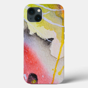 Abstrakte Kunstmalerei Wasserfarbe Case-Mate iPhone Hülle