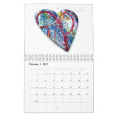 Abstrakte Kunstsammlung Kalender (Feb 2027)