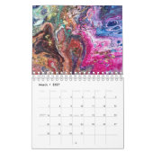 Abstrakte Kunstsammlung Kalender (Mär 2027)