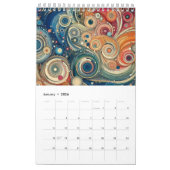 Abstrakte Kunstsammlung Kalender (Jan 2026)