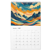 Abstrakte Kunstsammlung Kalender (Jan 2027)