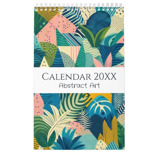 Abstrakte Kunstsammlung Kalender (Titelbild)