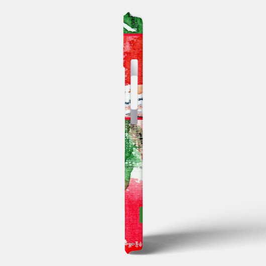 abstrakte Kunstsammlungen, gemischte Medien und Aq Case-Mate iPhone Hülle (Rückseite / Links)