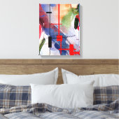 abstrakte Kunstsammlungen, gemischte Medien und Aq Leinwanddruck (Insitu (Schlafzimmer))