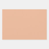 Abstrakte Kunstschattierungen aus braunen Umschlag Geschenkpapier Set (Vorderseite 3)