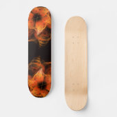 Abstrakte Kunstschattierungen Skateboard (Vorderseite)
