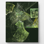 Abstrakte Kunstschau Fotoplatte (Vorderseite)