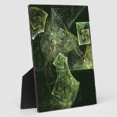 Abstrakte Kunstschau Fotoplatte (Seite)