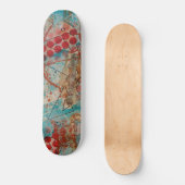 Abstrakte Kunstskateboard-Plattform Skateboard (Vorderseite)