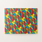 Abstrakte Kunstsportarten Kinder Puzzle (Horizontal)