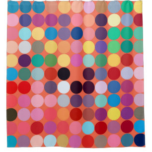 Abstrakte Kunsttextur. Farbige Textur. Moderne Kun Duschvorhang