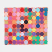Abstrakte Kunsttextur. Farbige Textur. Moderne Kun Fleecedecke (Vorderseite (Horizontal))