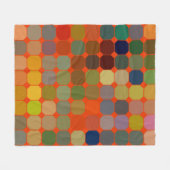 Abstrakte Kunsttextur. Farbige Textur. Moderne Kun Fleecedecke (Vorderseite (Horizontal))