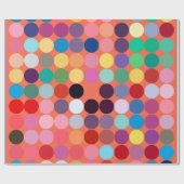 Abstrakte Kunsttextur. Farbige Textur. Moderne Kun Geschenkpapier (Flach)