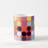 Abstrakte Kunsttextur. Farbige Textur. Moderne Kun Kaffeetasse (Mittel)