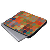 Abstrakte Kunsttextur. Farbige Textur. Moderne Kun Laptopschutzhülle (Vorne Knopf)