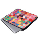 Abstrakte Kunsttextur. Farbige Textur. Moderne Kun Laptopschutzhülle (Vorne Knopf)