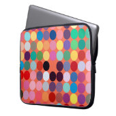 Abstrakte Kunsttextur. Farbige Textur. Moderne Kun Laptopschutzhülle (Vorderseite Links)