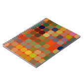 Abstrakte Kunsttextur. Farbige Textur. Moderne Kun Notizblock (Linke Seite)