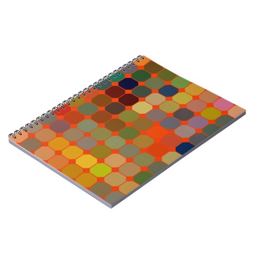 Abstrakte Kunsttextur. Farbige Textur. Moderne Kun Notizblock (Linke Seite)