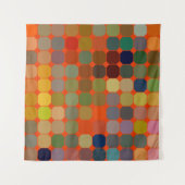 Abstrakte Kunsttextur. Farbige Textur. Moderne Kun Wandteppich (Vorderseite (Horizontal))