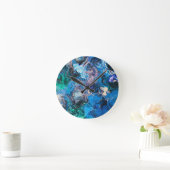 Abstrakte Kunstuhr Runde Wanduhr (Zuhause)