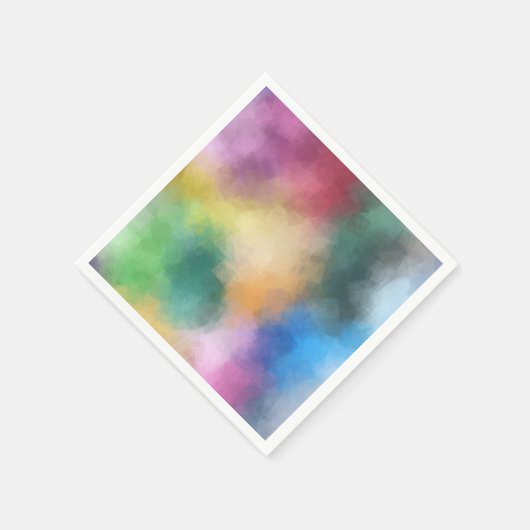 Abstrakte Kunstvorlage Elegante Moderne Serviette (Ecke)