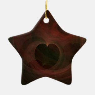 Abstrakte Kunstwelten Keramikornament