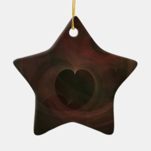 Abstrakte Kunstwelten Keramikornament (Vorne)