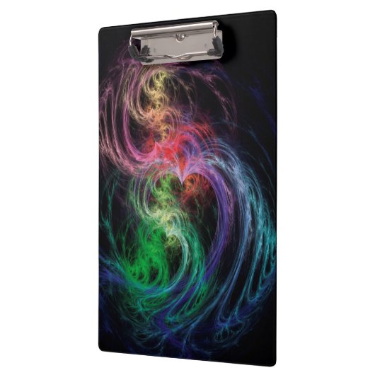 Abstrakte Kunstwelten Klemmbrett (Links)