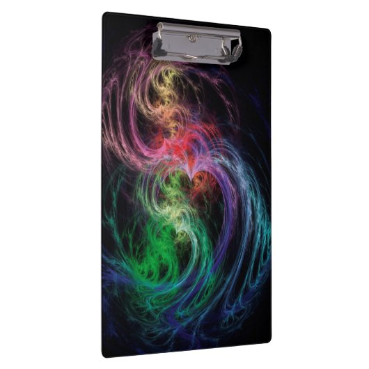 Abstrakte Kunstwelten Klemmbrett (Rechts)