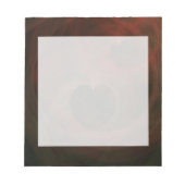 Abstrakte Kunstwelten Notizblock (Vorderseite)