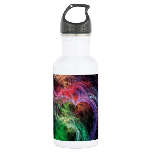Abstrakte Kunstwelten Trinkflasche (Vorderseite)