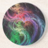 Abstrakte Kunstwelten Untersetzer (Vorne)