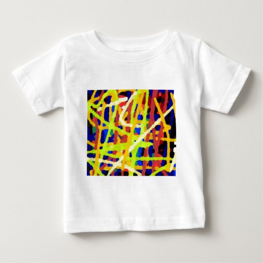 Abstrakte Kunstwerke Baby T-shirt (Vorderseite)