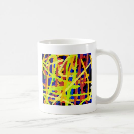 Abstrakte Kunstwerke Kaffeetasse (Rechts)