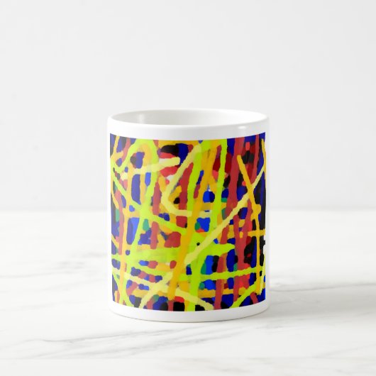 Abstrakte Kunstwerke Kaffeetasse (Mittel)